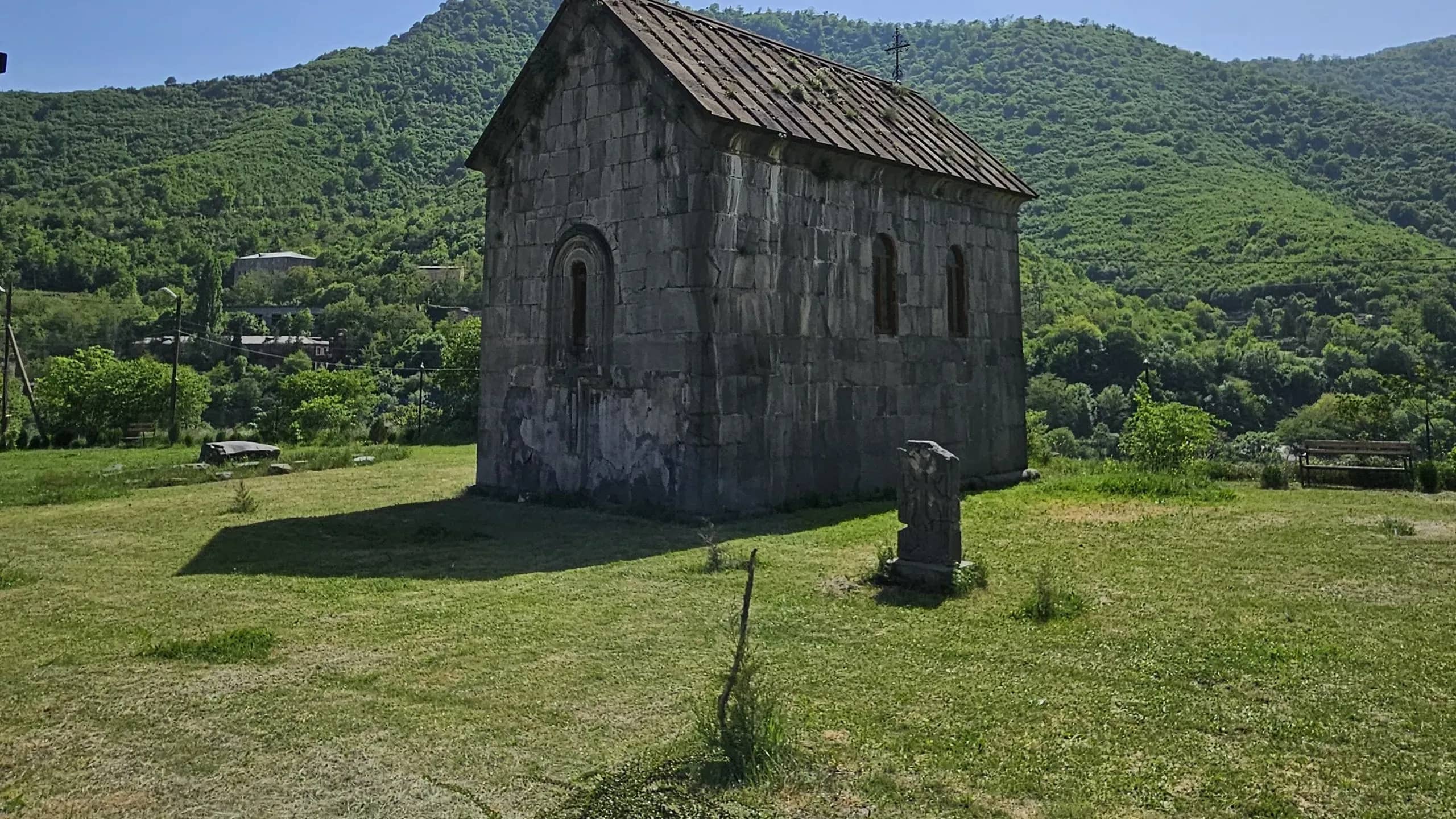 Монастырь Ахтала, крепость-монастырь с фресками XIII века — кадр 2