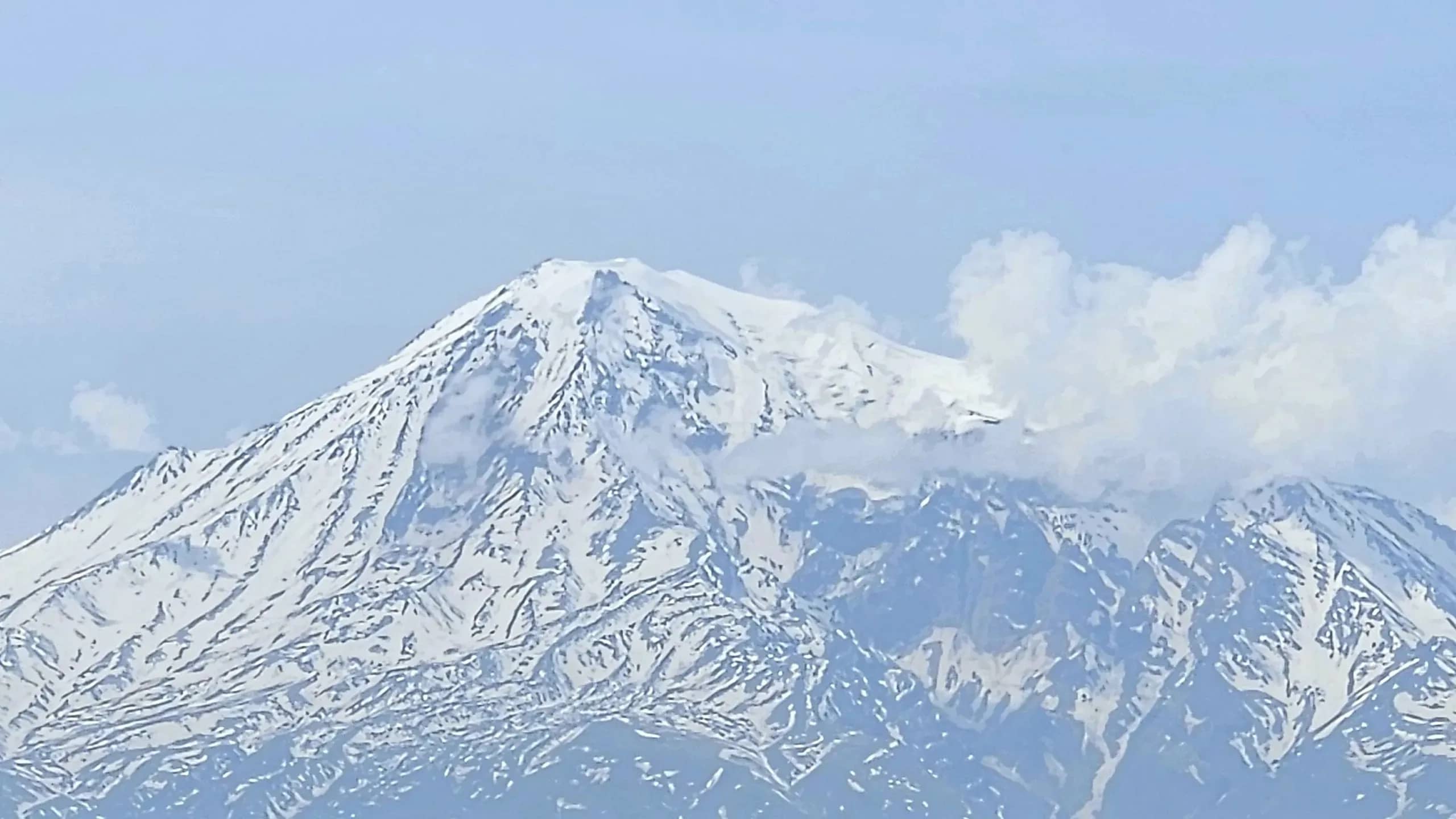 Хор Вирап, монастырь с видом на Арарат — кадр 3
